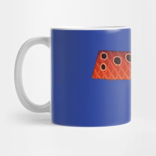 Massachusetts Redfish Colors Red Drum Inspired Color Pattern Mug